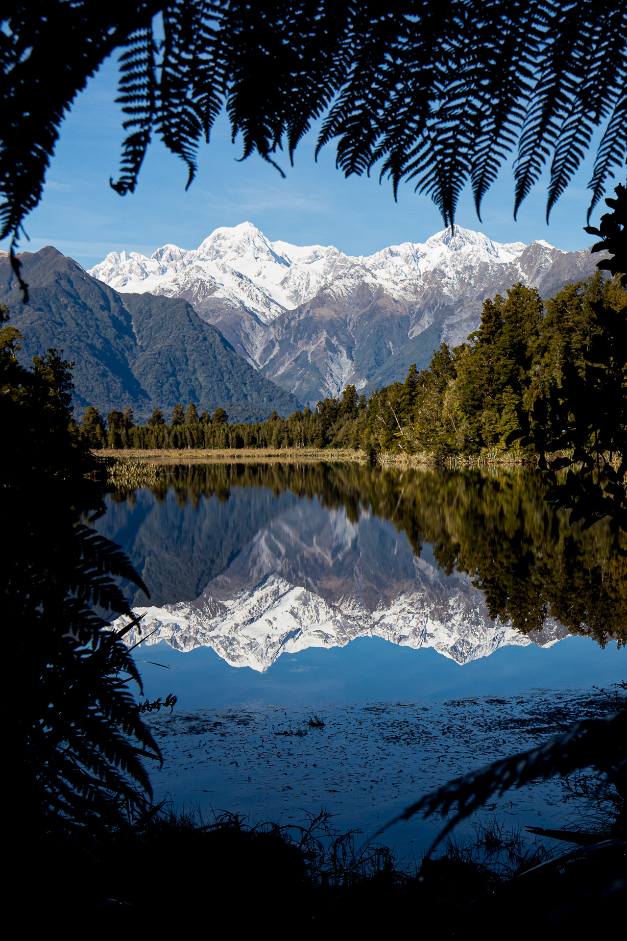 Paysage Nouvelle-Zélande Lake Matheson
